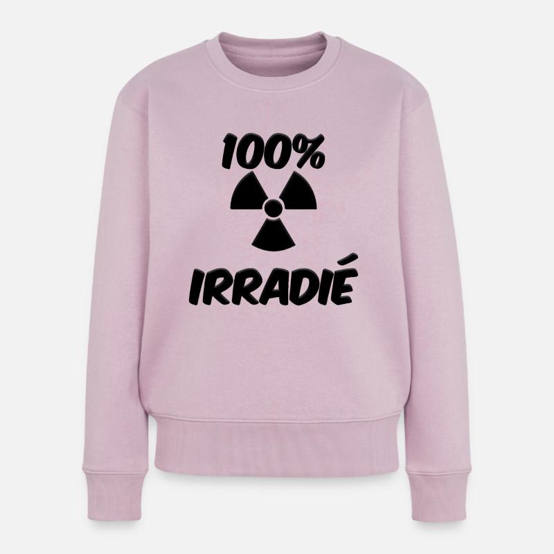 100% irradie 1 - Frauen Premium Bio Pullover - Altrosa