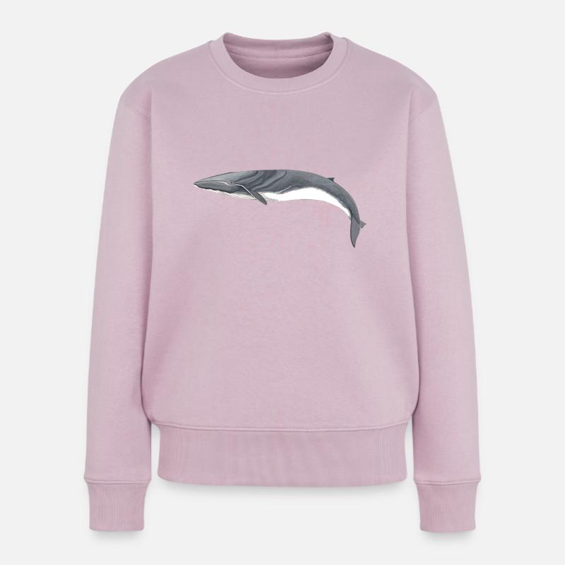 Finnwal - Finnwal - Rorqual commun - Frauen Premium Bio Pullover - Altrosa