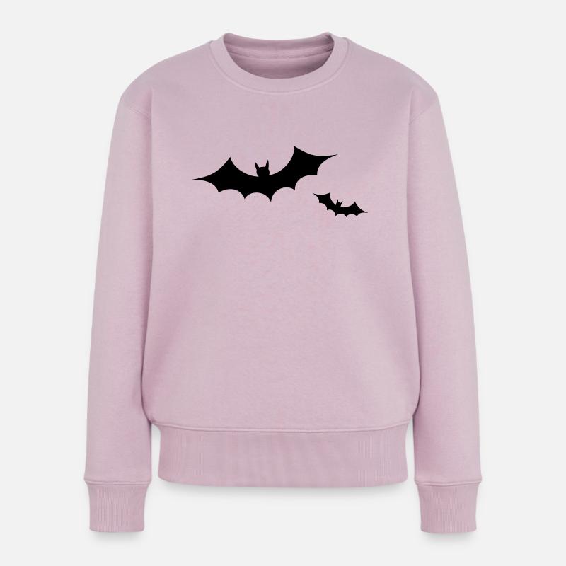 bats - Pull Premium bio Femme - rose poudré