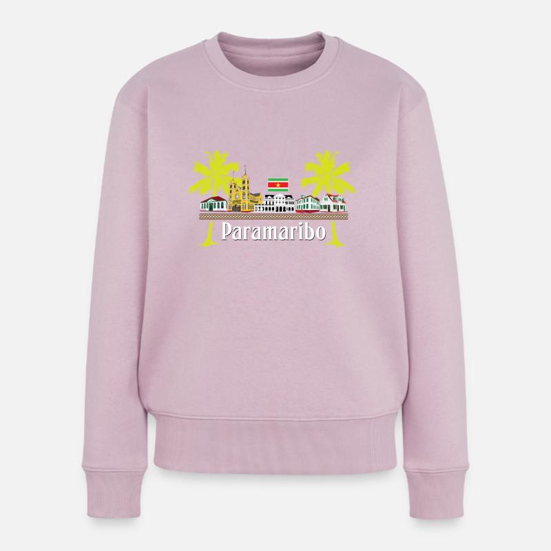 Cabins Paramaribo - Women's Premium Organic Jumper - dusky pink