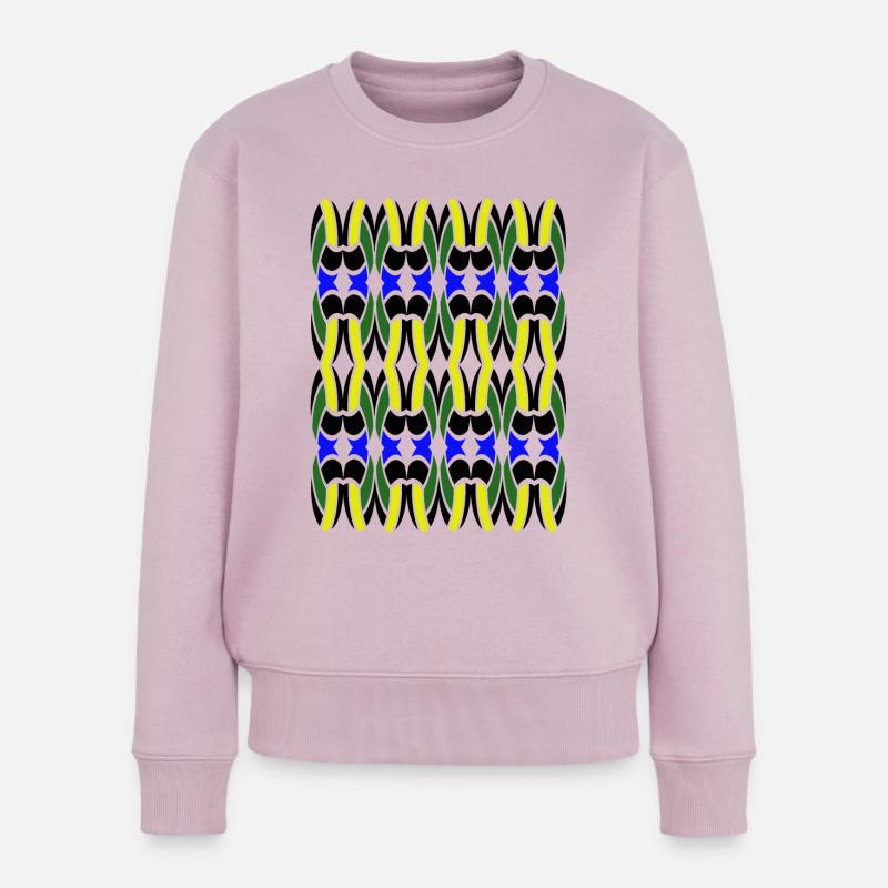 Design multicolore unique - Pull Premium bio Femme - rose poudré