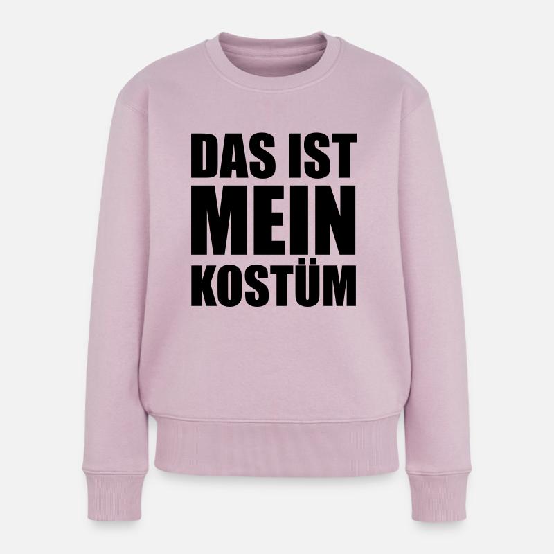 Das ist mein Kostüm - Frauen Premium Bio Pullover - Altrosa