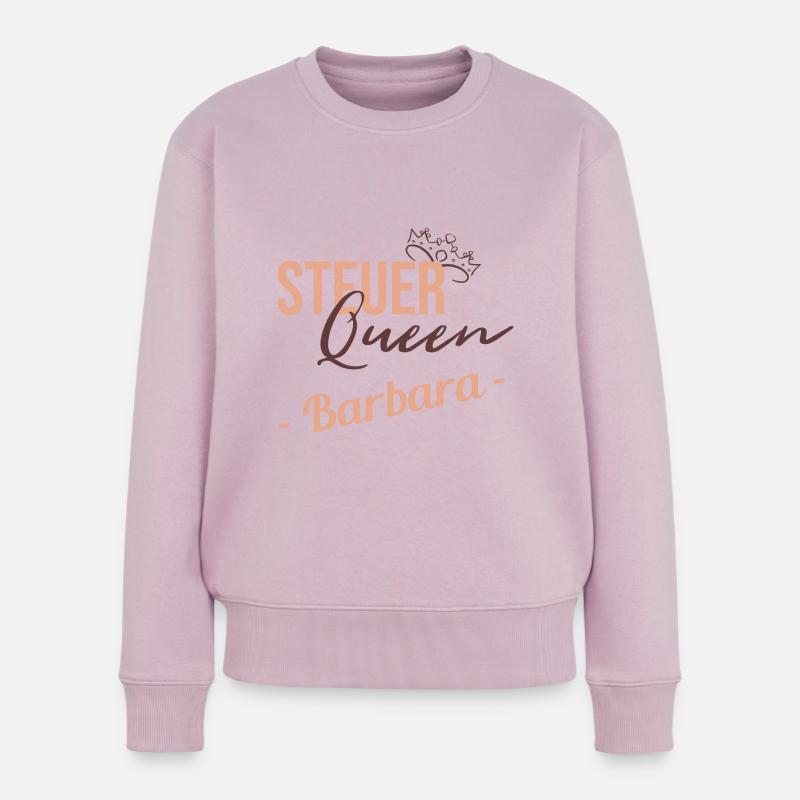 Steuer Queen Barbara - Frauen Premium Bio Pullover - Altrosa