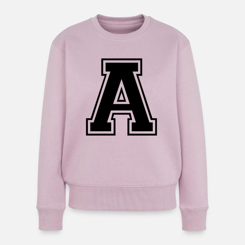 a - Frauen Premium Bio Pullover - Altrosa