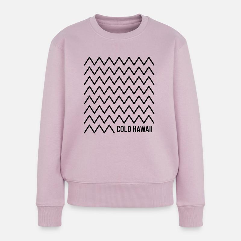 Cold Hawaii - Frauen Premium Bio Pullover - Altrosa