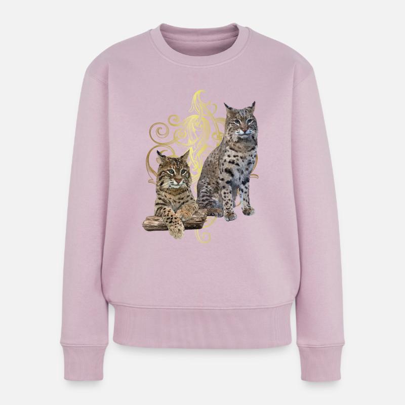 Lynx - Pull Premium bio Femme - rose poudré