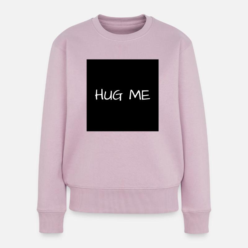 HUG ME - Frauen Premium Bio Pullover - Altrosa