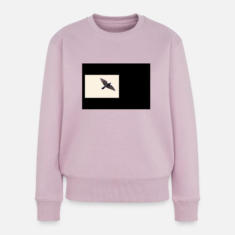 Basic Streetwear - Pull Premium bio Femme - rose poudré