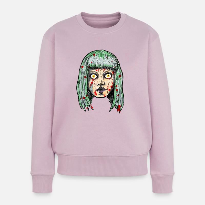 Mit Mord davonzukommen - Frauen Premium Bio Pullover - Altrosa
