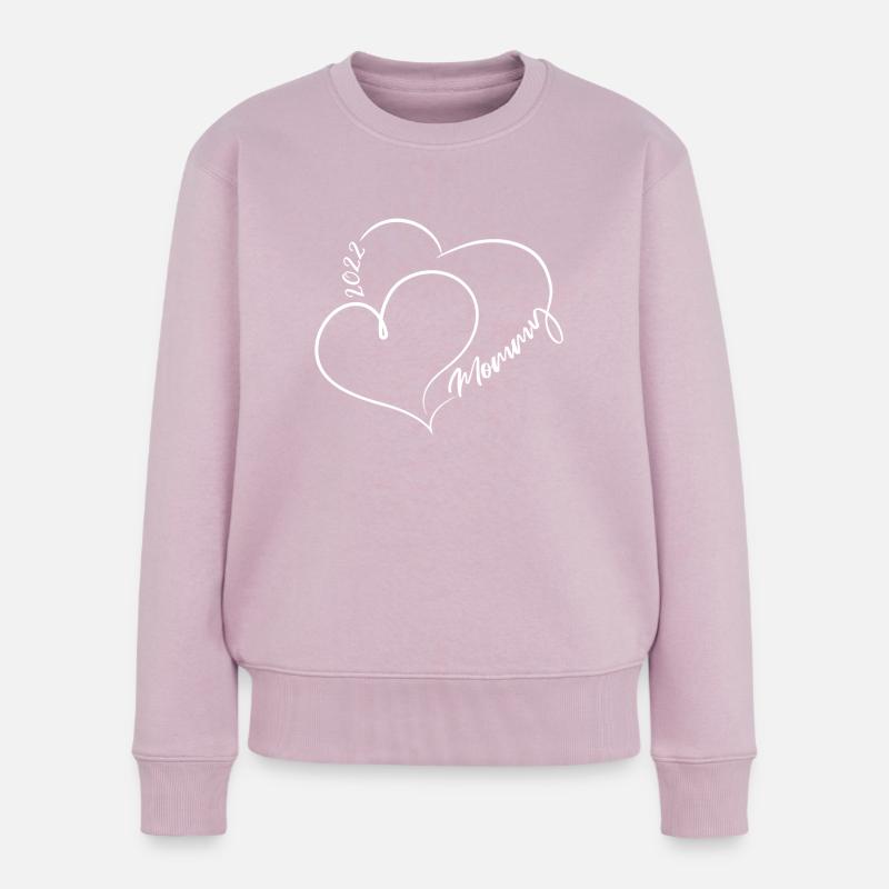 Mama Mama Mama Mama Mama - Frauen Premium Bio Pullover - Altrosa