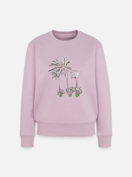 Feuerwerk - Frauen Premium Bio Pullover - Altrosa