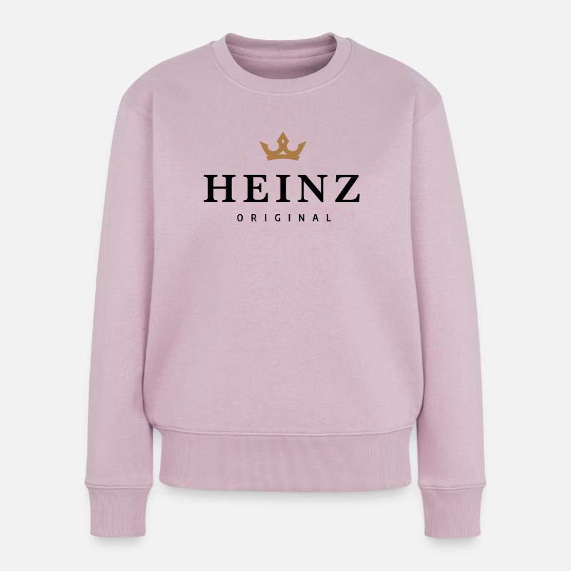 Heinz - Frauen Premium Bio Pullover - Altrosa