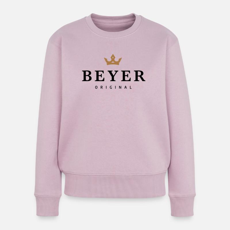Beyer - Frauen Premium Bio Pullover - Altrosa