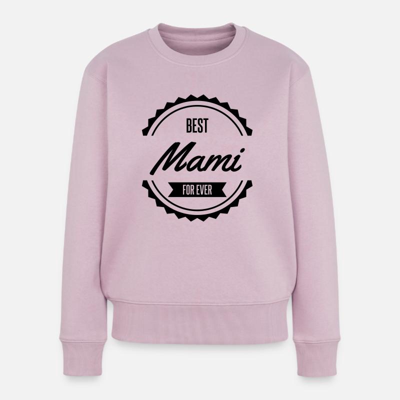 best mami - Frauen Premium Bio Pullover - Altrosa