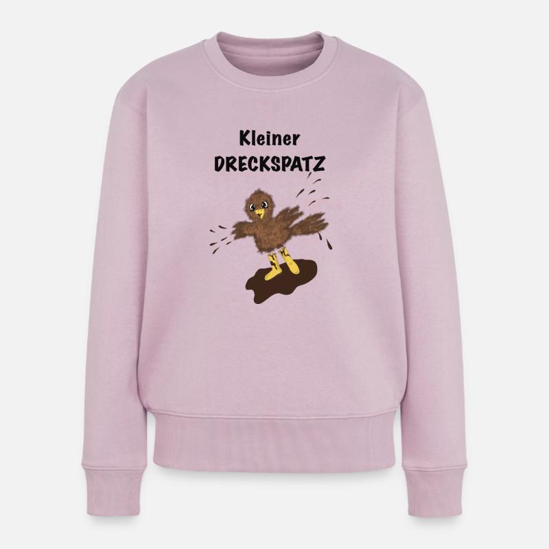 Kleiner Dreckspatz - Frauen Premium Bio Pullover - Altrosa