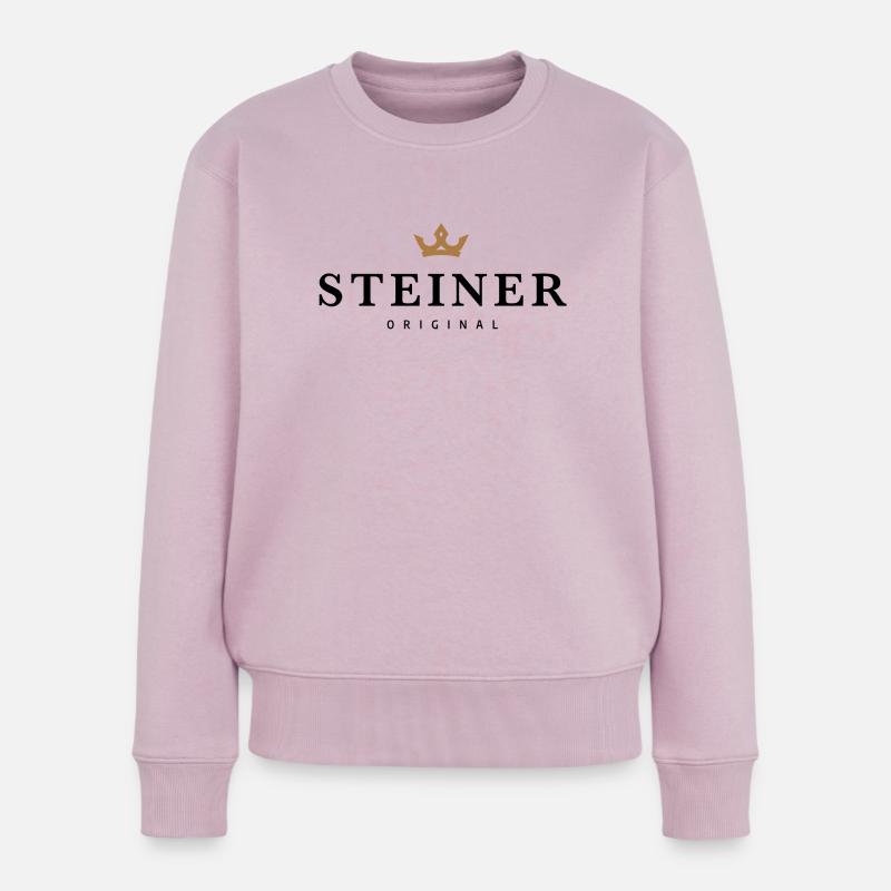 Steiner - Frauen Premium Bio Pullover - Altrosa