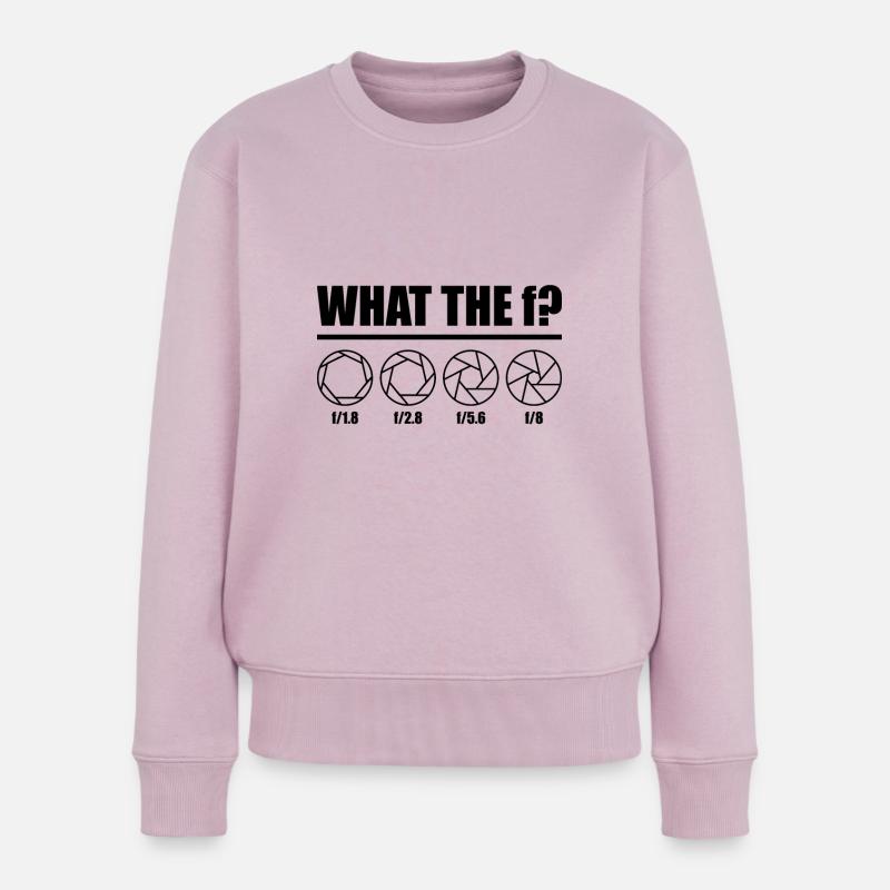 Fotograf - Frauen Premium Bio Pullover - Altrosa