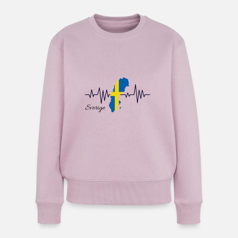 Suède - Pull Premium bio Femme - rose poudré