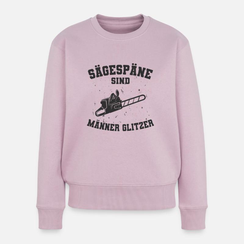 Holzfäller - Frauen Premium Bio Pullover - Altrosa