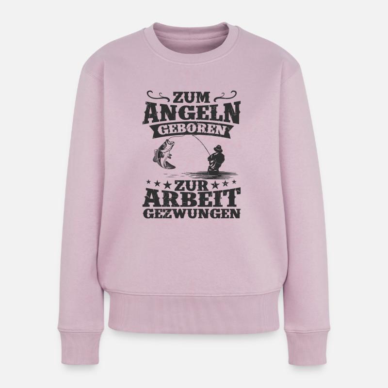 Angler - Frauen Premium Bio Pullover - Altrosa