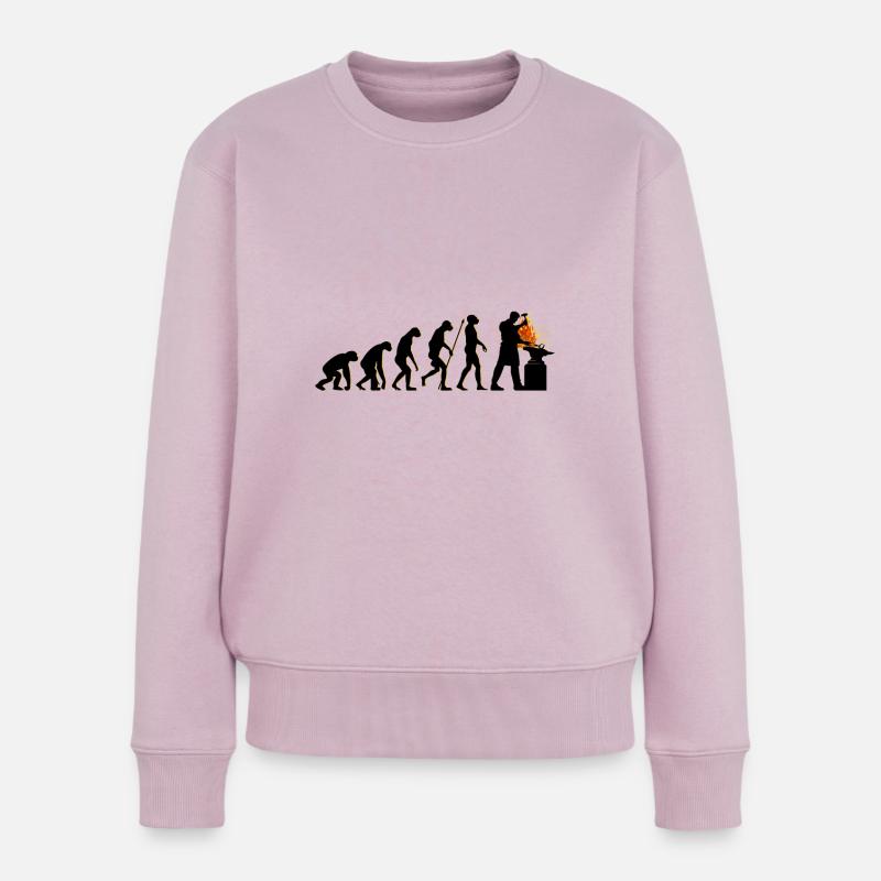 Farrier Evolution - Pull Premium bio Femme - rose poudré