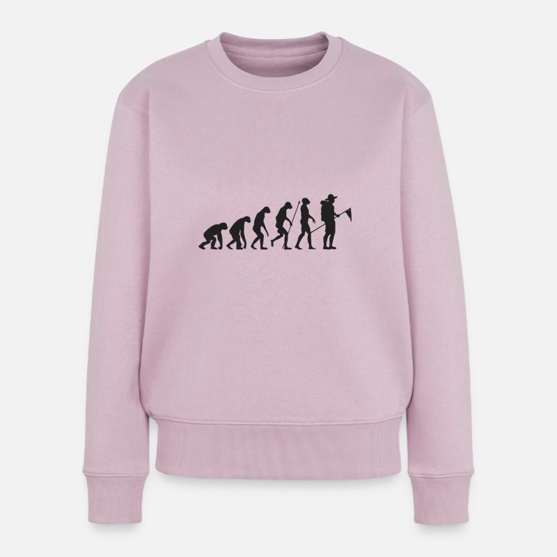 Pfadfinder Evolution - Frauen Premium Bio Pullover - Altrosa