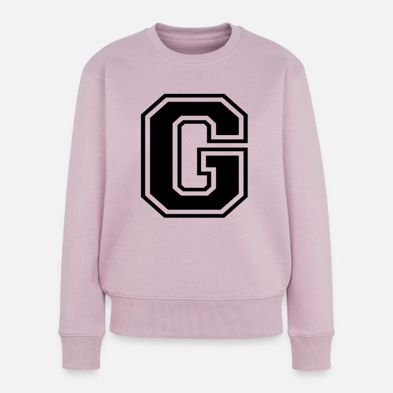g - Frauen Premium Bio Pullover - Altrosa