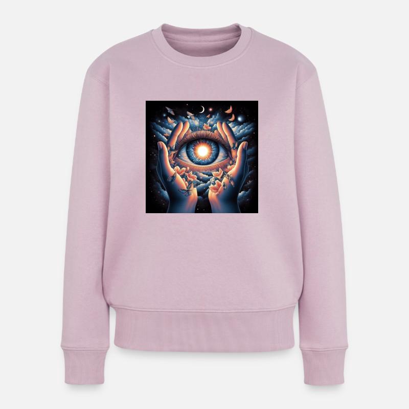 Espoir - Pull Premium bio Femme - rose poudré