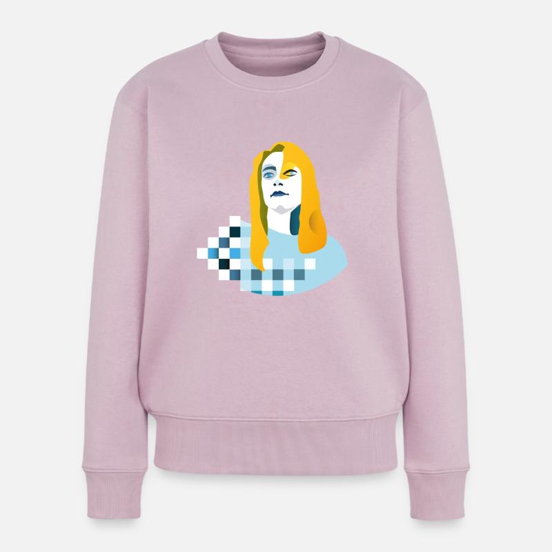 Blonde - Pull Premium bio Femme - rose poudré