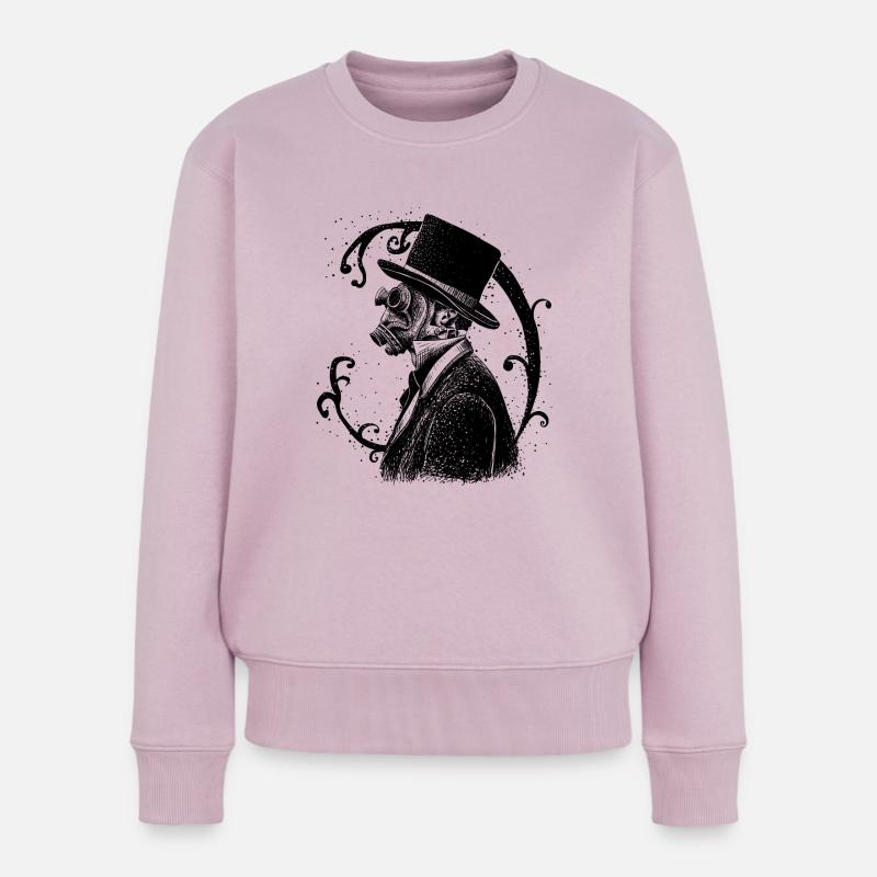Smog - Pull Premium bio Femme - rose poudré
