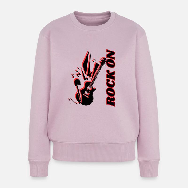 Roche sur 2 - Pull Premium bio Femme - rose poudré
