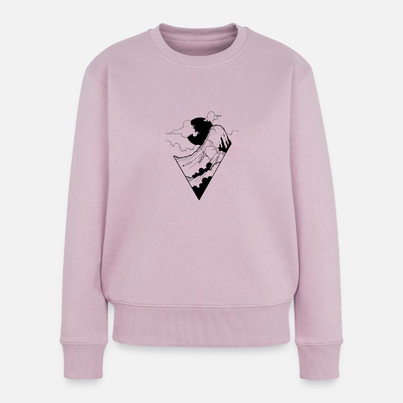 83 - Frauen Premium Bio Pullover - Altrosa