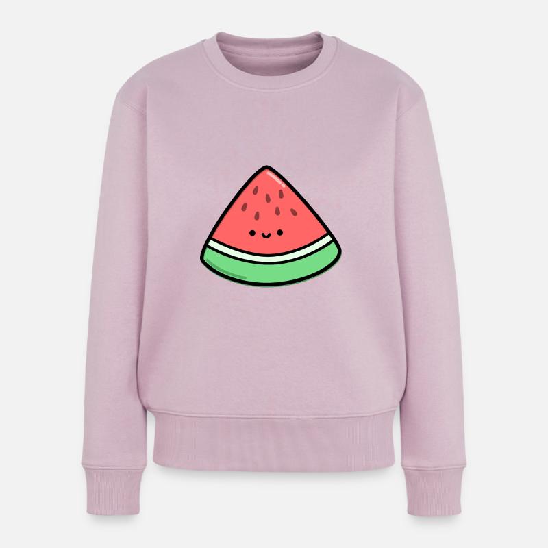 Pastèque - Pull Premium bio Femme - rose poudré