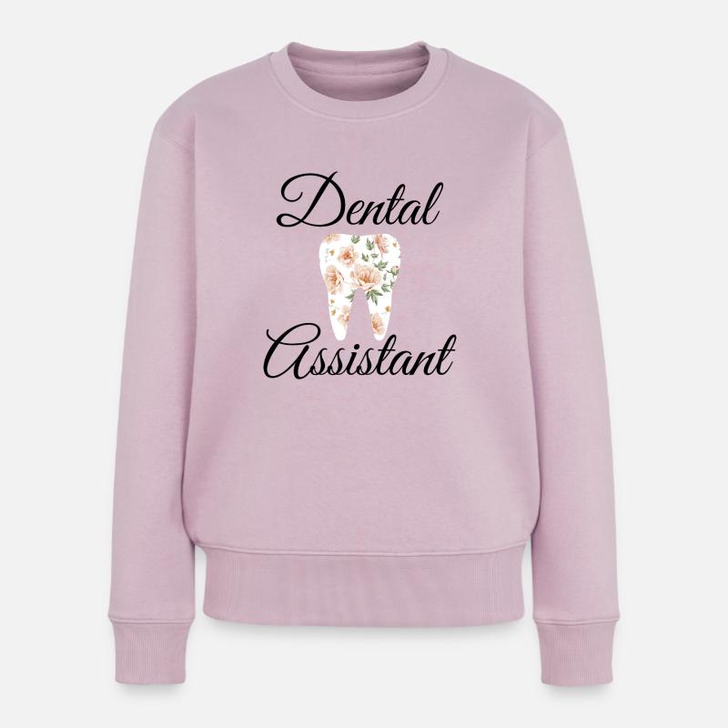 Dental Assistant - Frauen Premium Bio Pullover - Altrosa