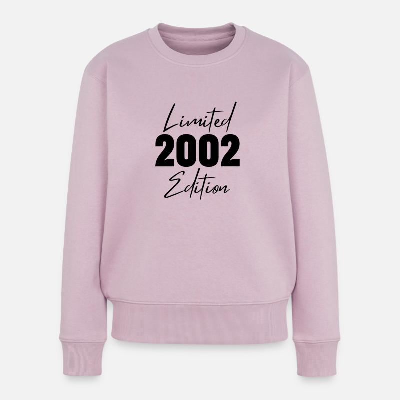 2002 Limited Edition - Frauen Premium Bio Pullover - Altrosa