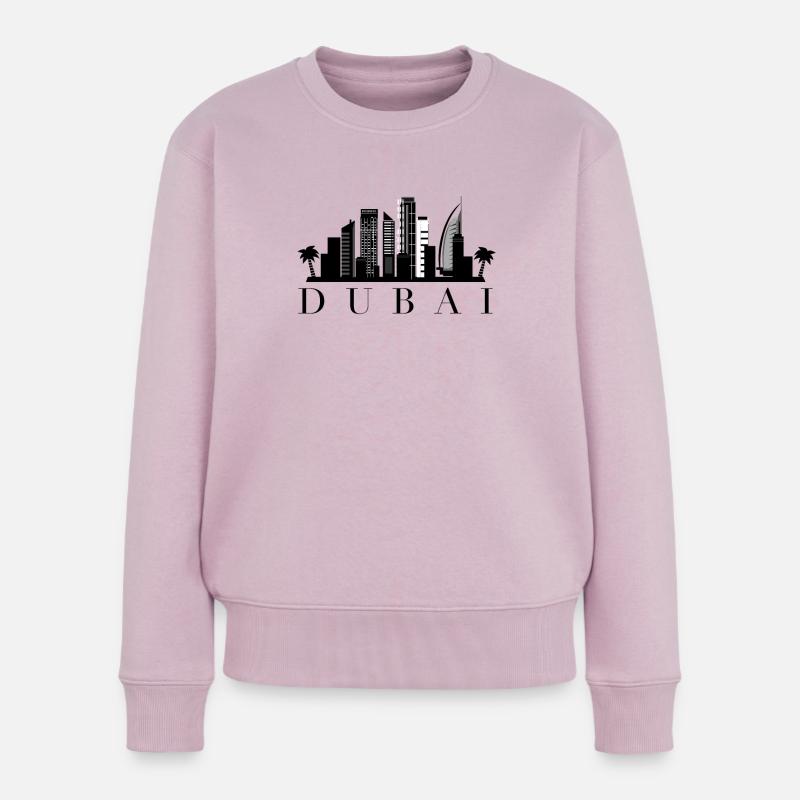 Dubai - Frauen Premium Bio Pullover - Altrosa
