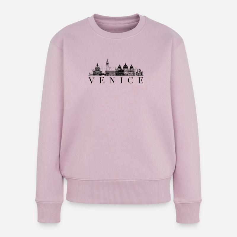 Venedig - Frauen Premium Bio Pullover - Altrosa