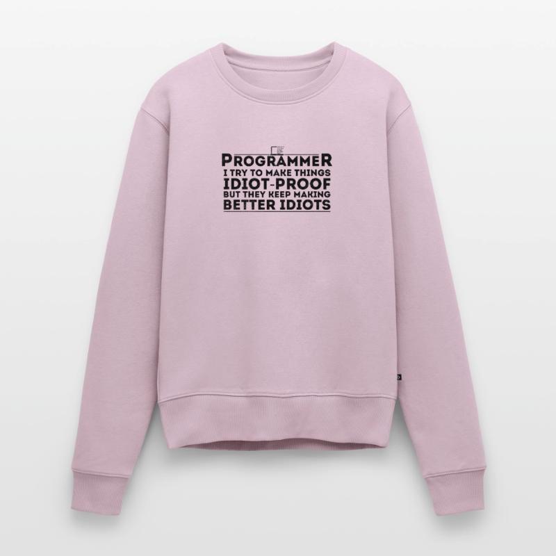 Lustiger Programmierer Humor Computer Coder Programmierung Frauen Premium Bio Pullover