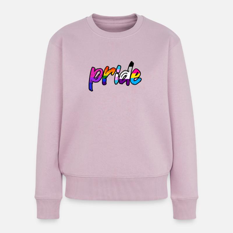 Pride - Frauen Premium Bio Pullover - Altrosa