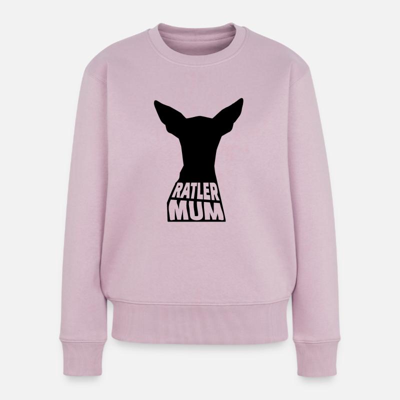 Ratler MUM - Pull Premium bio Femme - rose poudré
