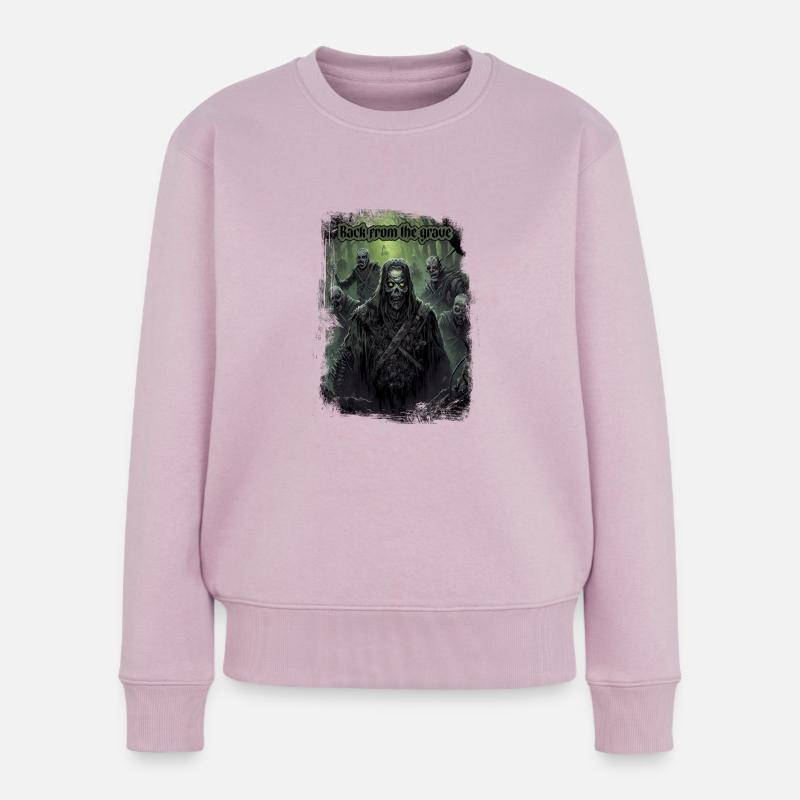 De retour de la tombe - Pull Premium bio Femme - rose poudré