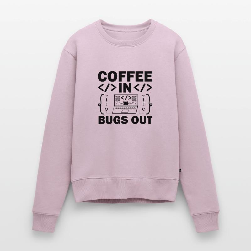 Café Codage Programmeur Codeur Développeur Nerd Coff Pull Premium bio Femme