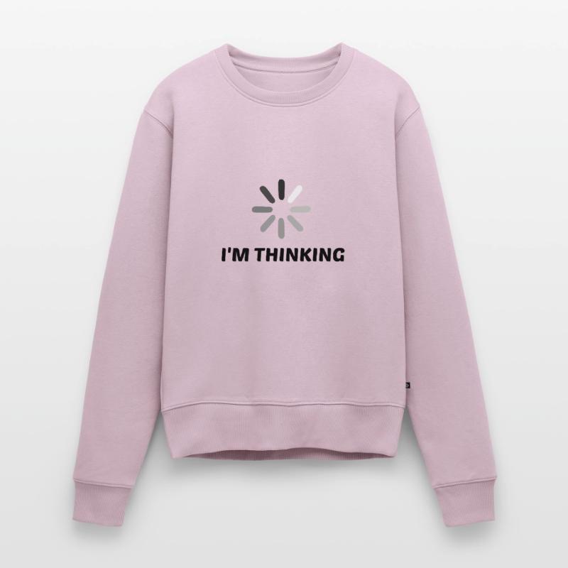 I'm Thinking Coder Software Developer Programmer N Frauen Premium Bio Pullover