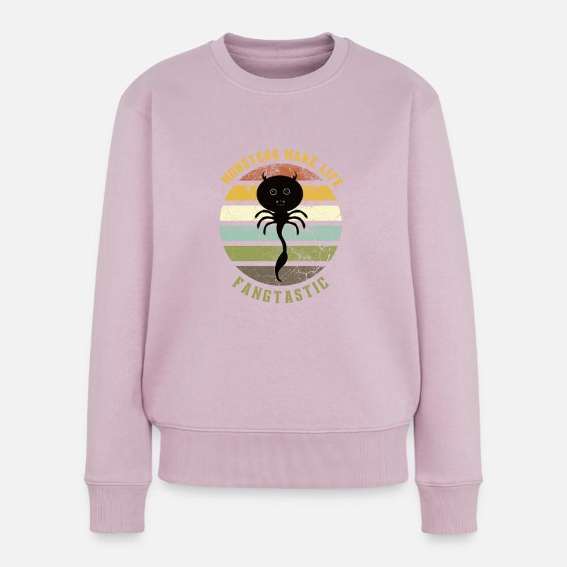 Fangtastic - Frauen Premium Bio Pullover - Altrosa