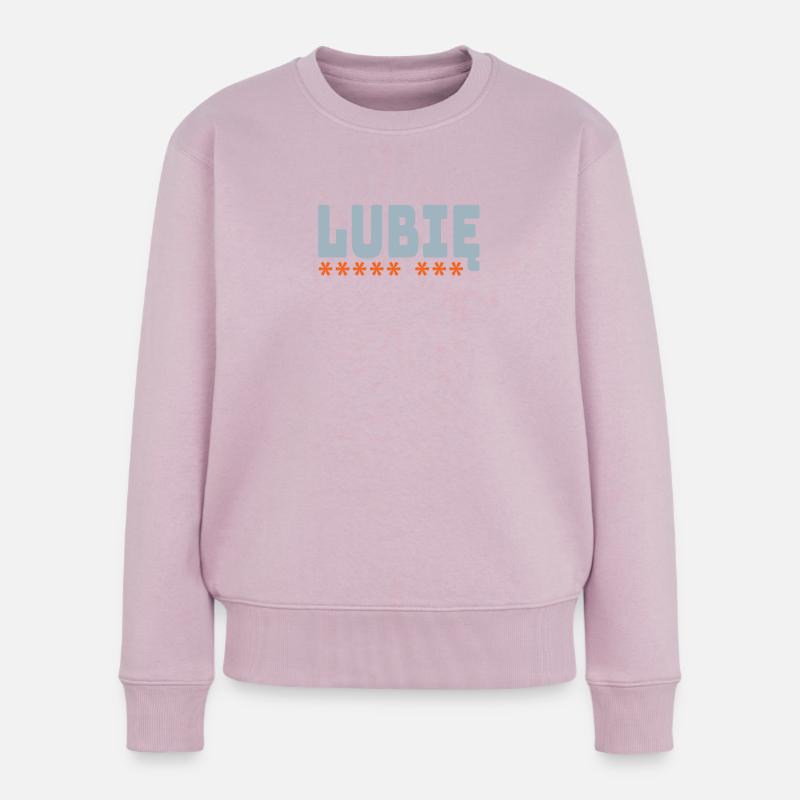 anti PIS - Pull Premium bio Femme - rose poudré