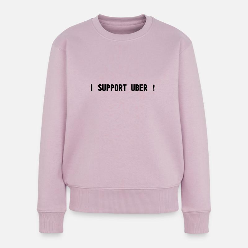Je supporte plus de - Pull Premium bio Femme - rose poudré