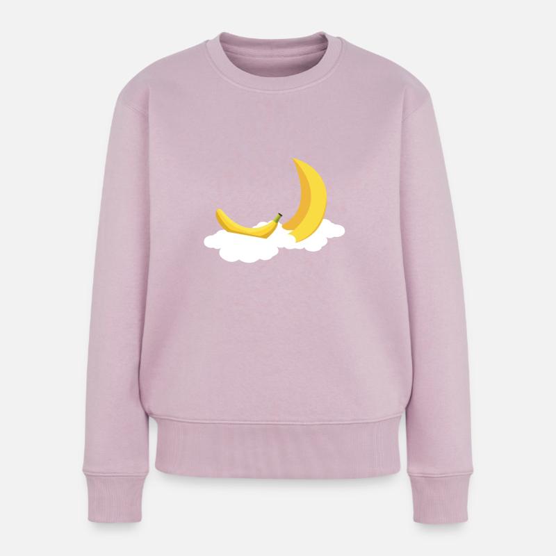 Banane Mond - Frauen Premium Bio Pullover - Altrosa