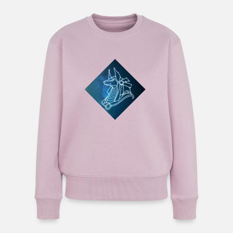 Seth Blauer Himmel - Frauen Premium Bio Pullover - Altrosa