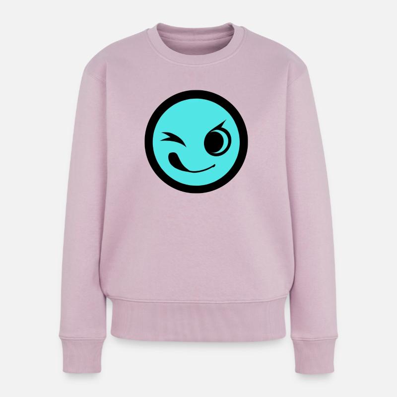 Émoticône - Pull Premium bio Femme - rose poudré