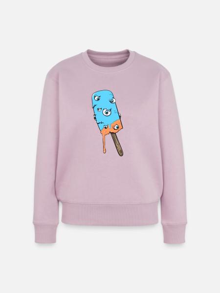 Augencreme Genuss - Frauen Premium Bio Pullover - Altrosa